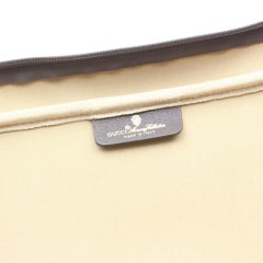 Gucci Soft Trunk Web Suitcase Luggage 872945 Light Brown Gg Supreme Canvas
