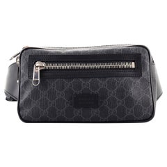 Gucci Soft Zip Belt Bag GG Coated Canvas Small