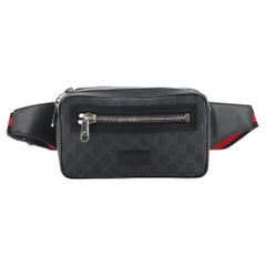 Gucci Soft Zip Belt Bag GG Coated Canvas Small