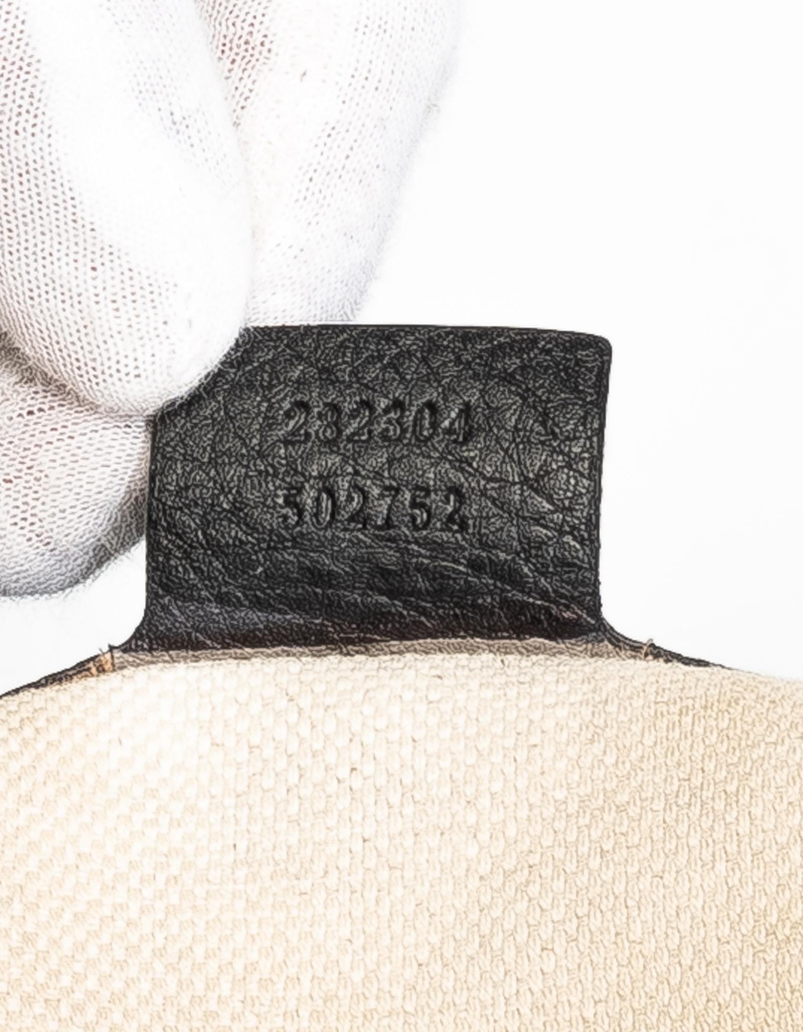Gucci Soho Schwarze Leder-Umhängetasche 3