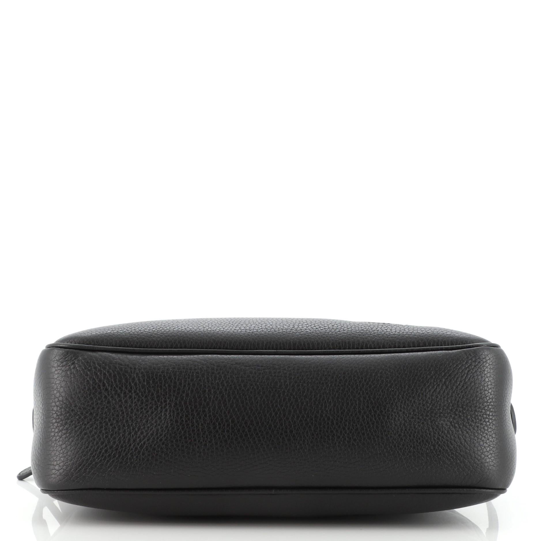 Gucci Soho Camera Messenger Bag Leather Medium In Good Condition In NY, NY