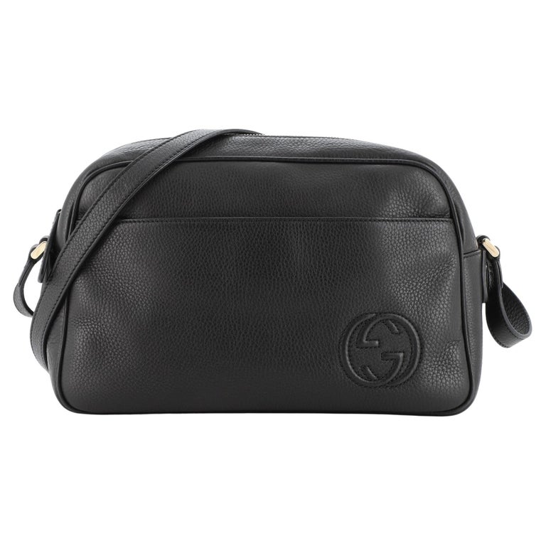 Gucci Soho Camera Messenger Bag Leather Medium at 1stDibs