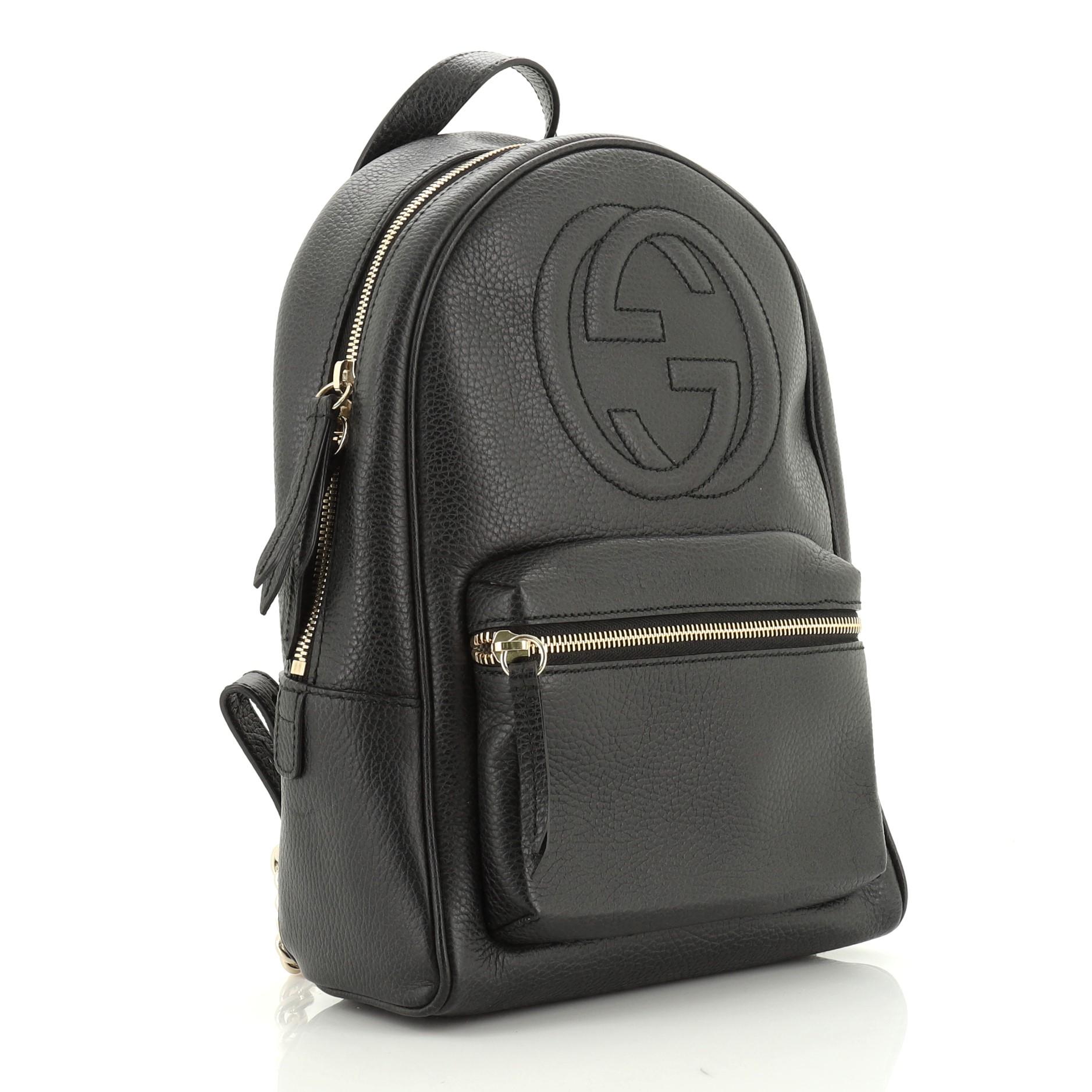 gucci backpack chain straps