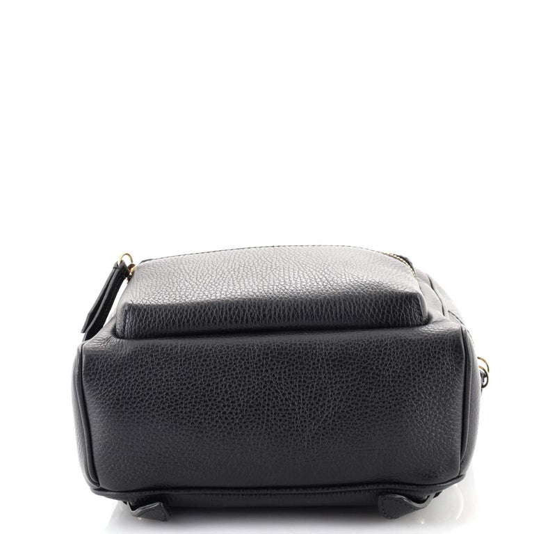Gucci Soho Chain Backpack Leather For Sale at 1stDibs