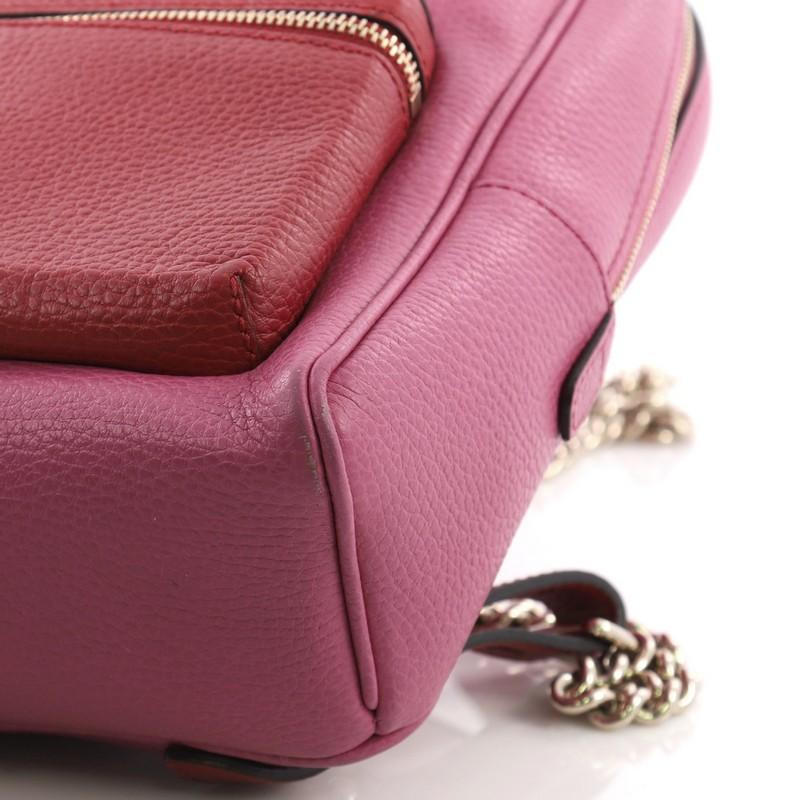 Gucci Soho Chain Backpack Leather 1