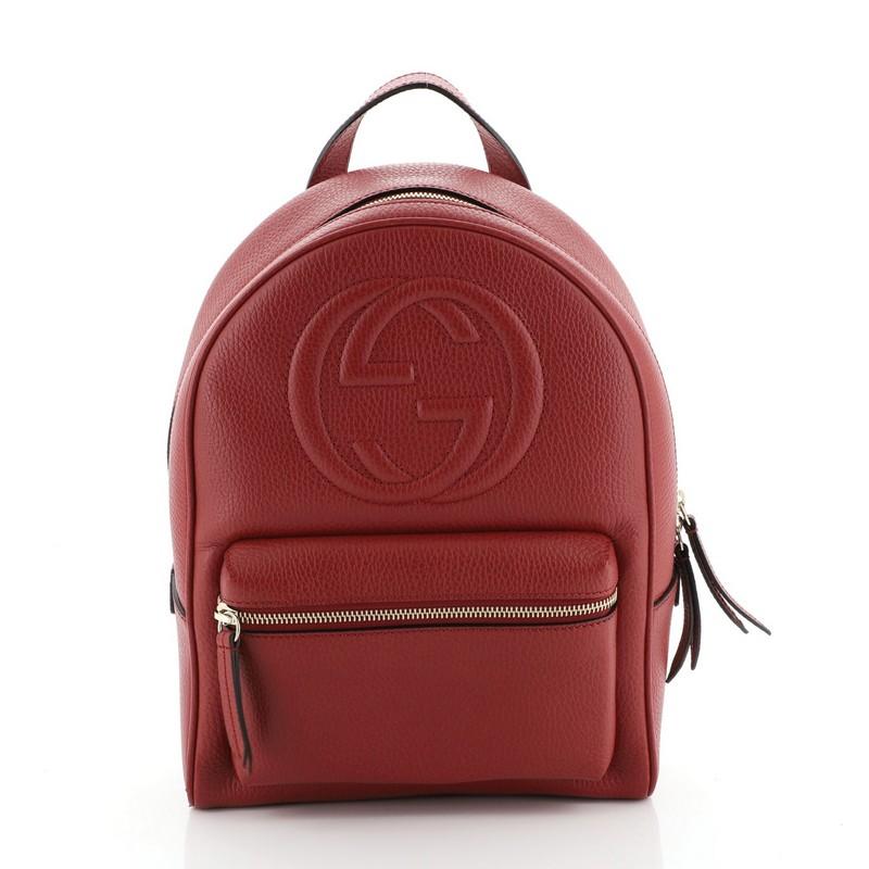 Gucci  Soho Chain Backpack Leather 1