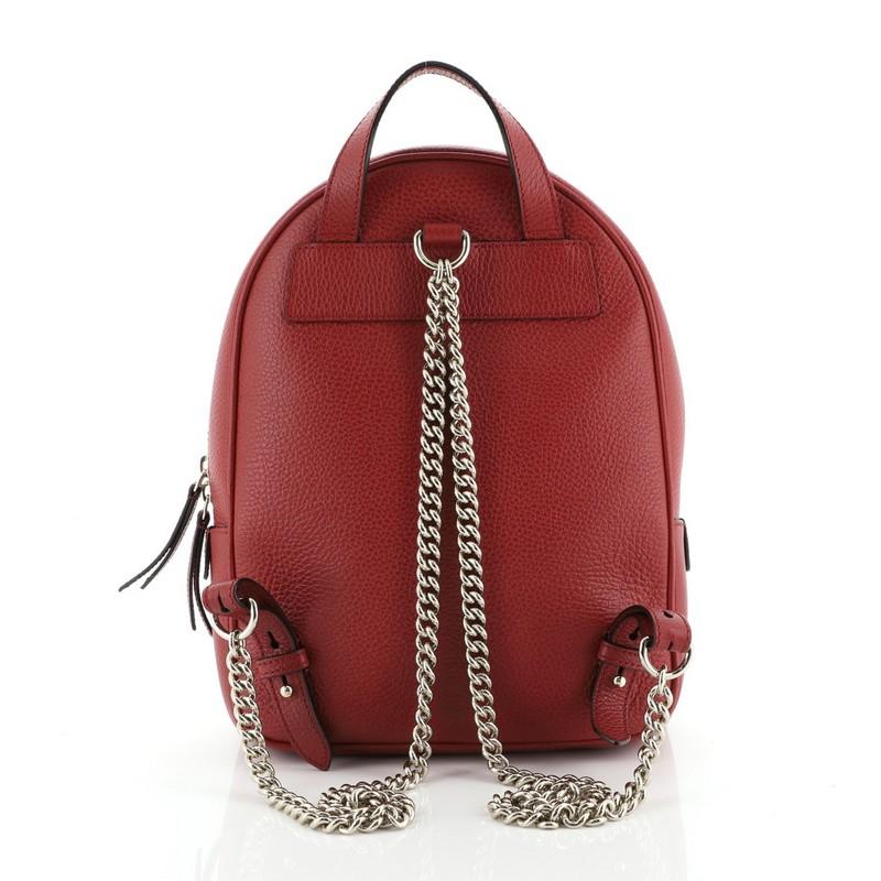 Gucci  Soho Chain Backpack Leather 3