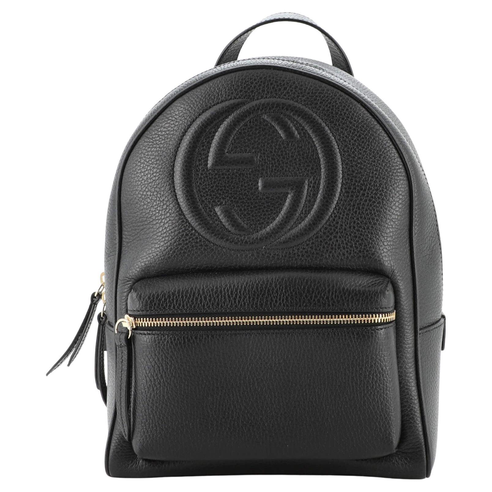 gucci soho leather backpack