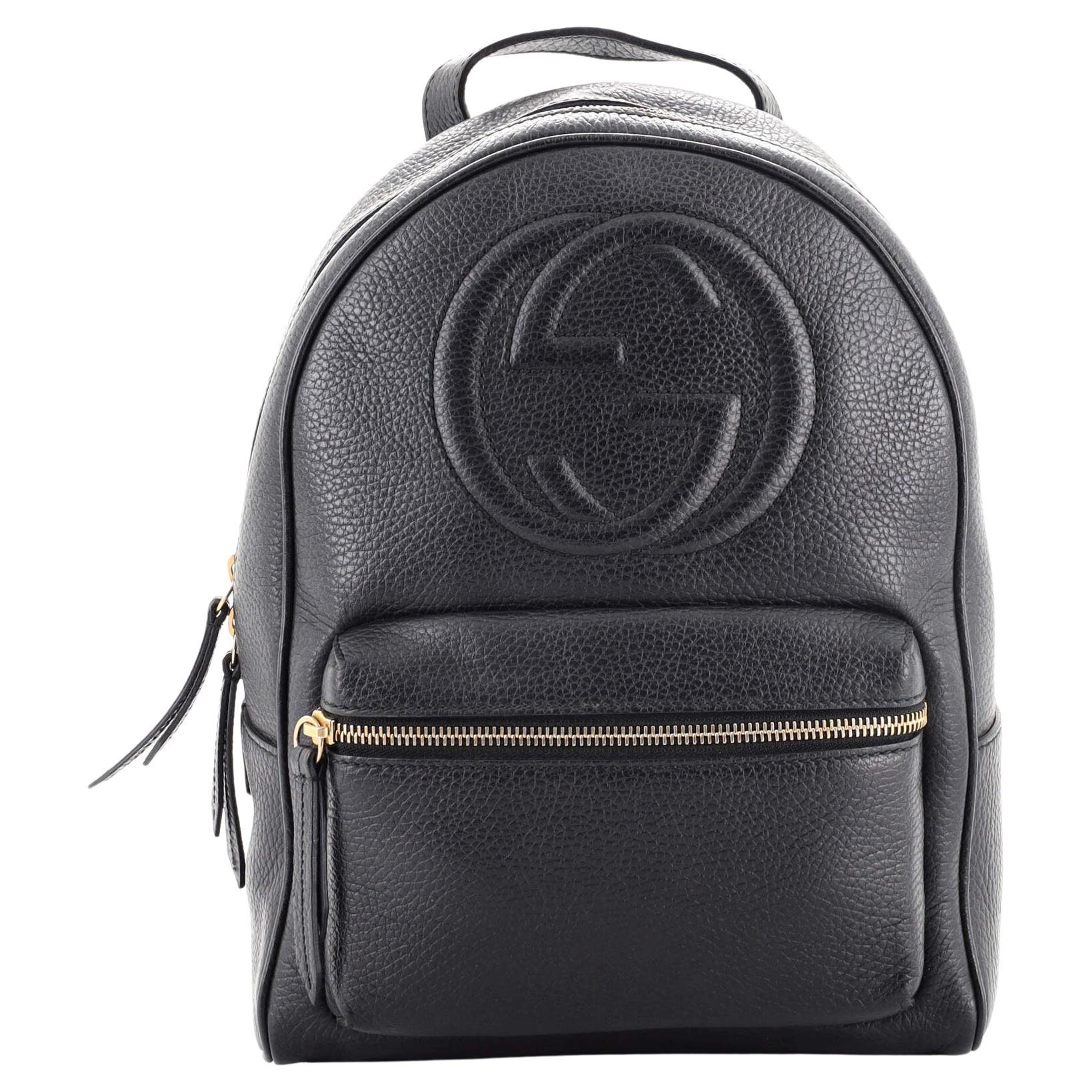 Gucci Soho Chain Backpack Leather For Sale