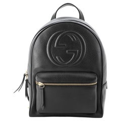 Gucci Soho Chain Backpack Leather