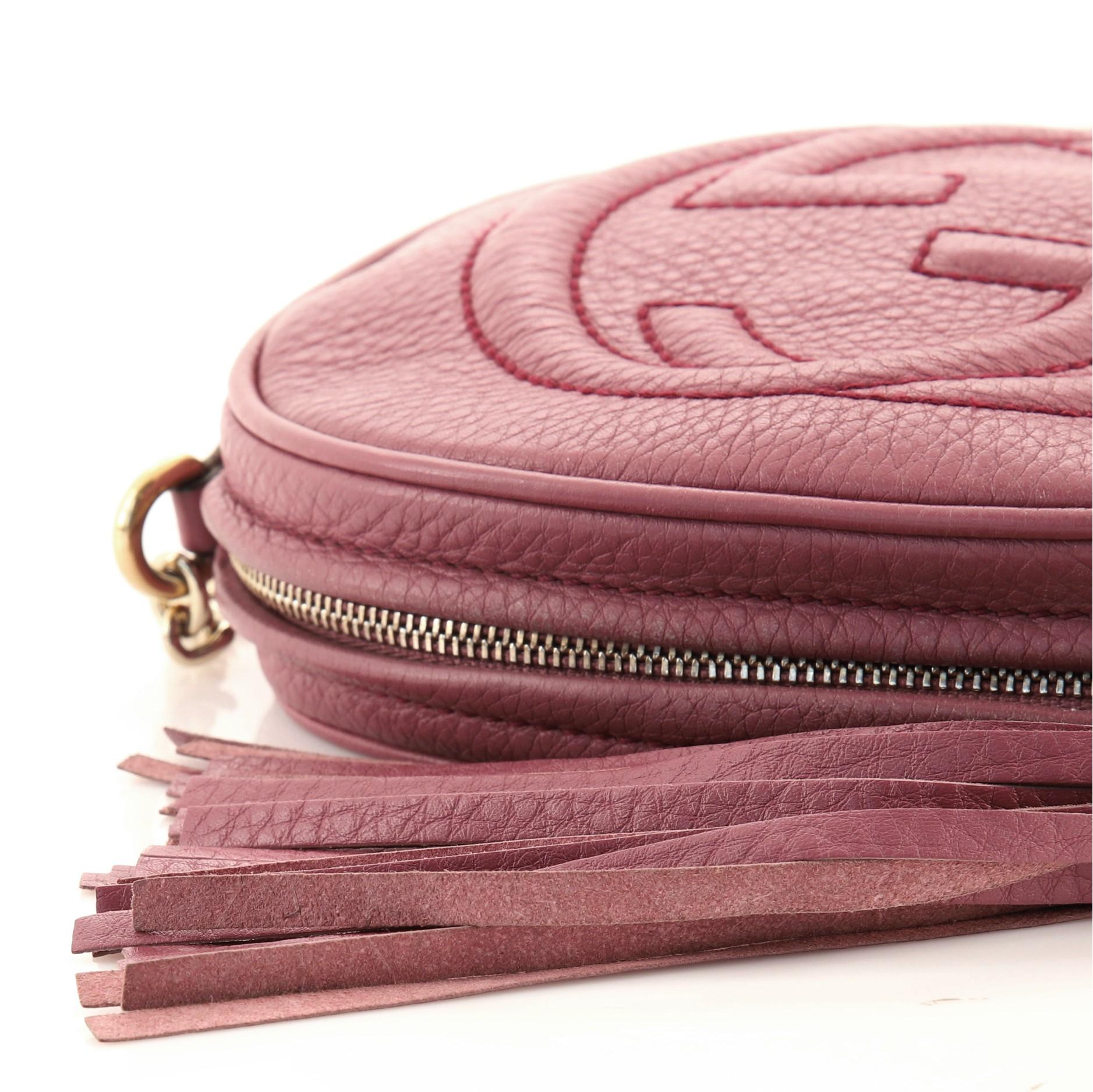 Gucci Soho Chain Bag Leather Mini 2