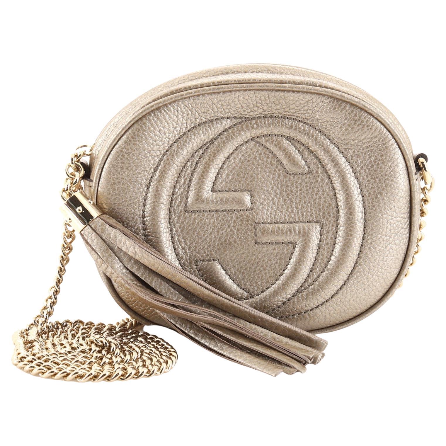 Gucci Soho Chain Bag Leather Mini at 1stDibs | gucci mini soho chain bag, gucci  soho mini chain bag, gucci soho gold chain bag