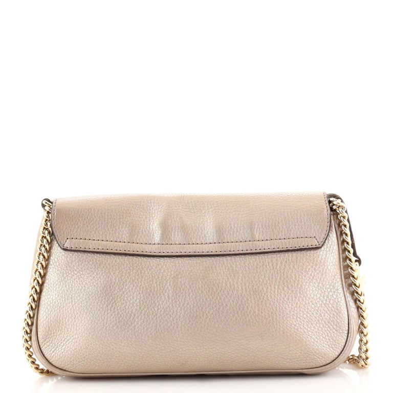Gucci Soho Chain Crossbody Bag Leather Medium at 1stDibs