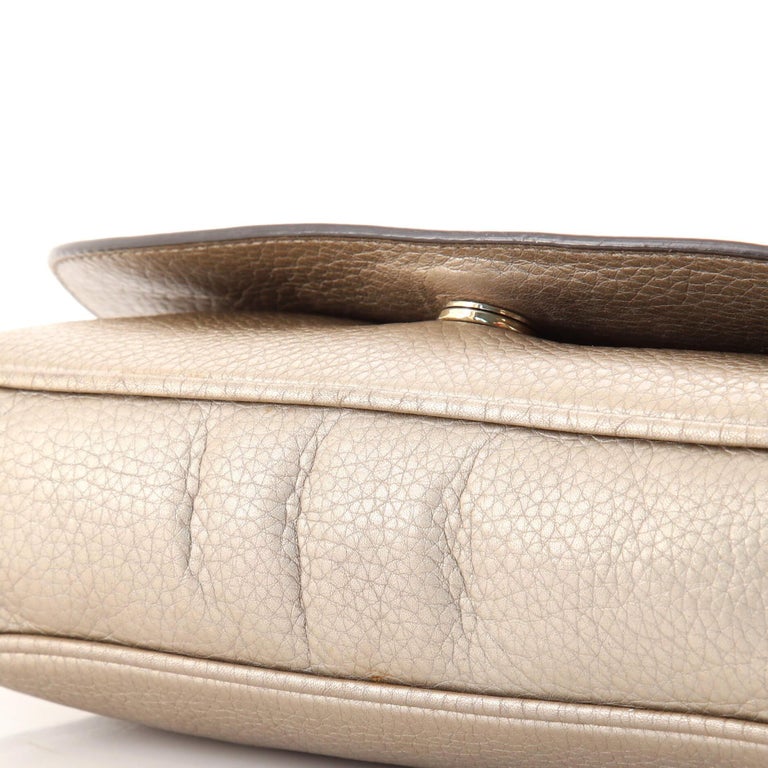 Gucci Soho Chain Crossbody Bag Leather Medium at 1stDibs