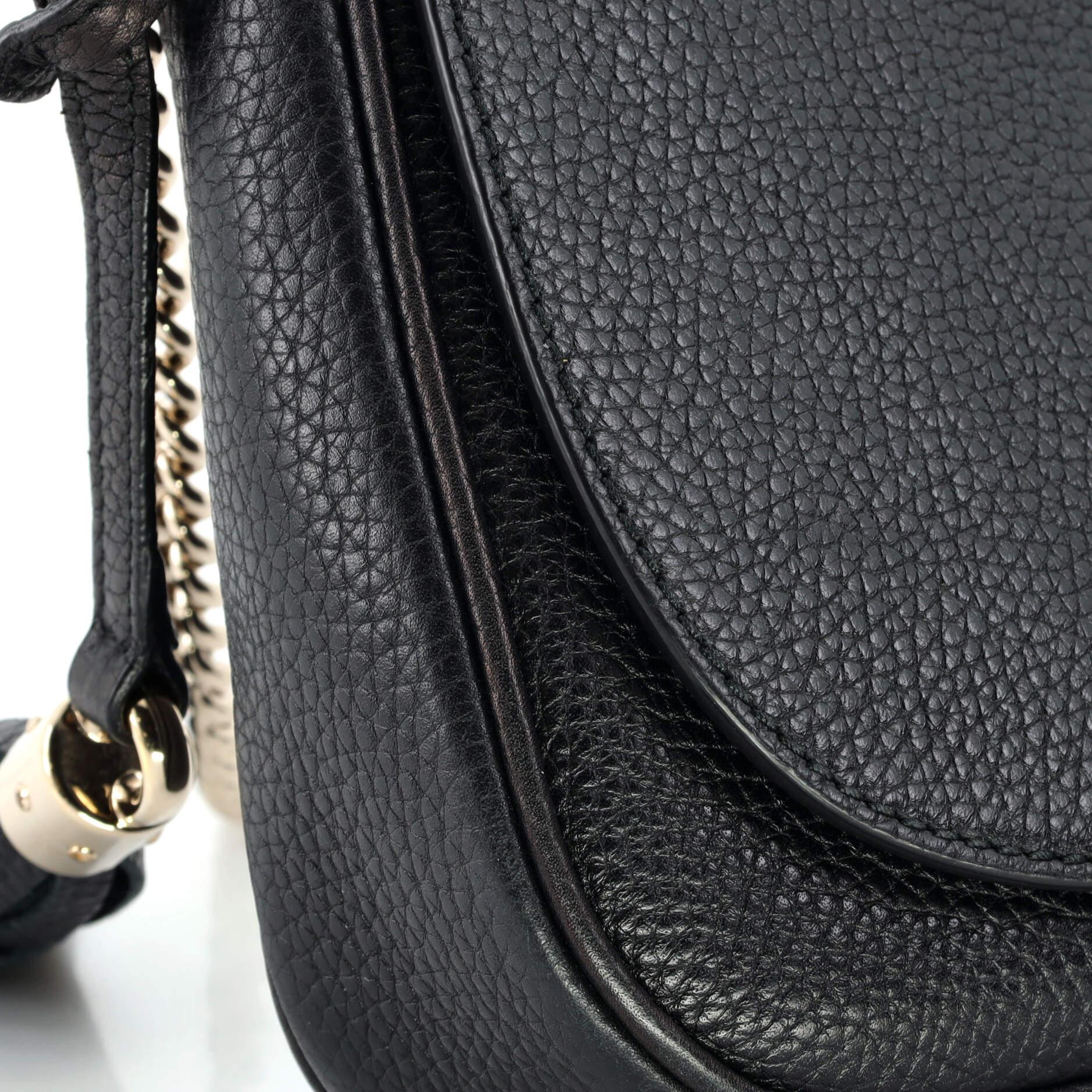 Gucci Soho Chain Crossbody Bag Leather Medium 2
