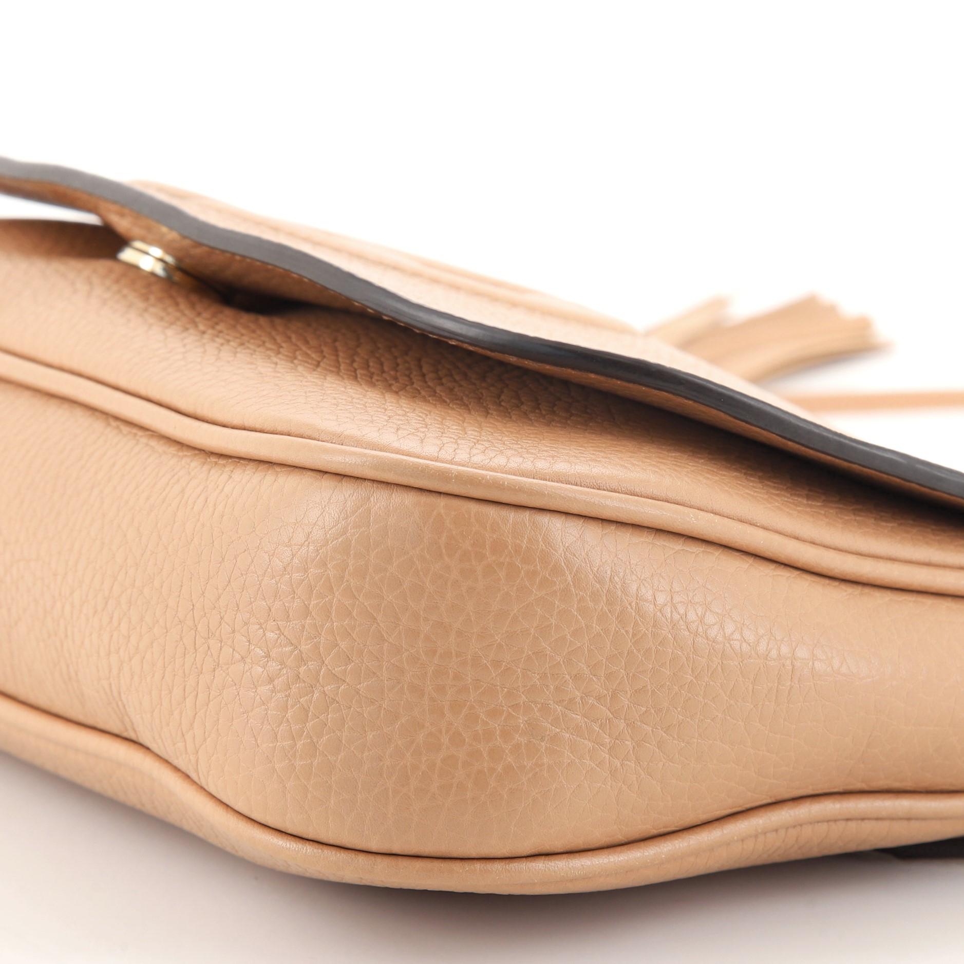 Gucci Soho Crossbody-Tasche aus Leder Medium mit Kette 2