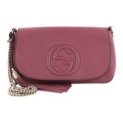 Gucci Soho Chain Crossbody Bag Leather Medium