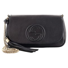 Gucci Soho Chain Crossbody Bag Leder Medium