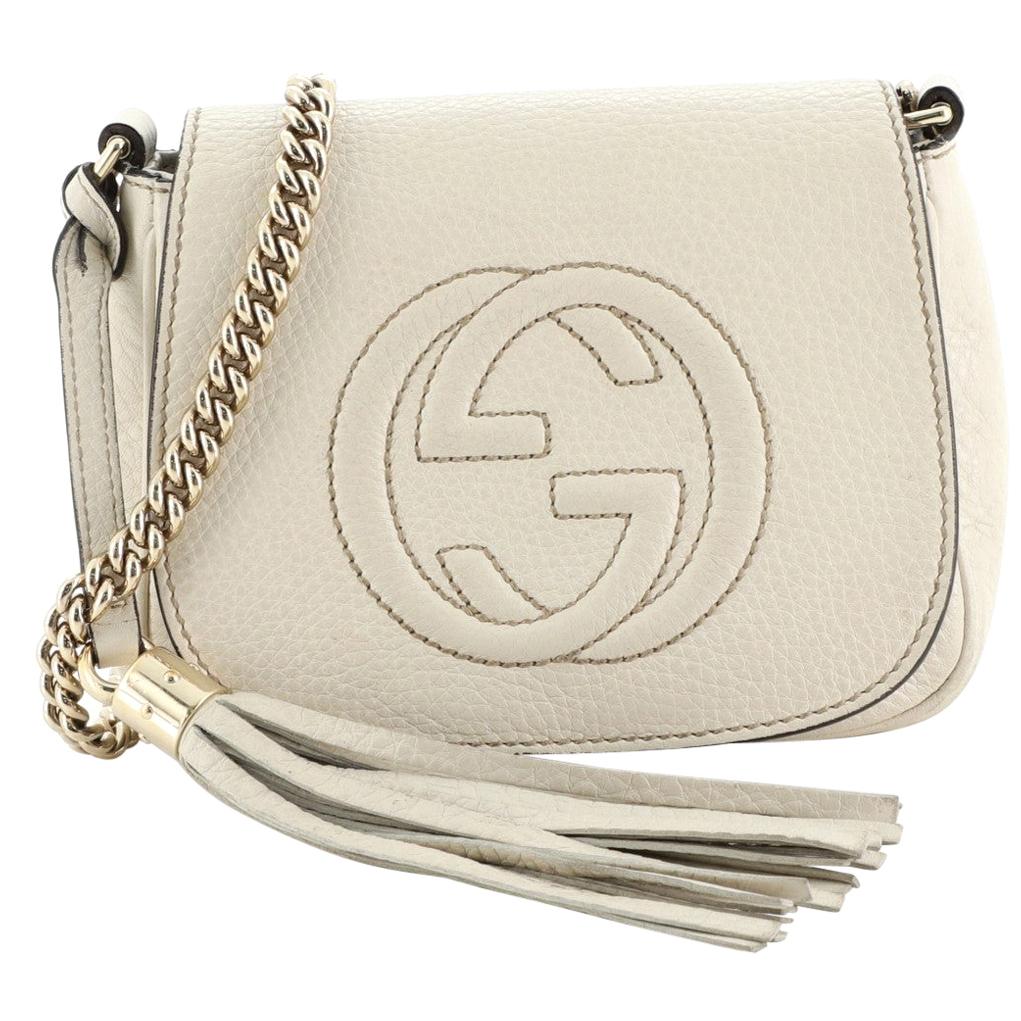 Gucci Soho Chain Crossbody Bag Leather Small 