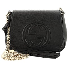 Gucci Soho Chain Crossbody Bag Leather Small