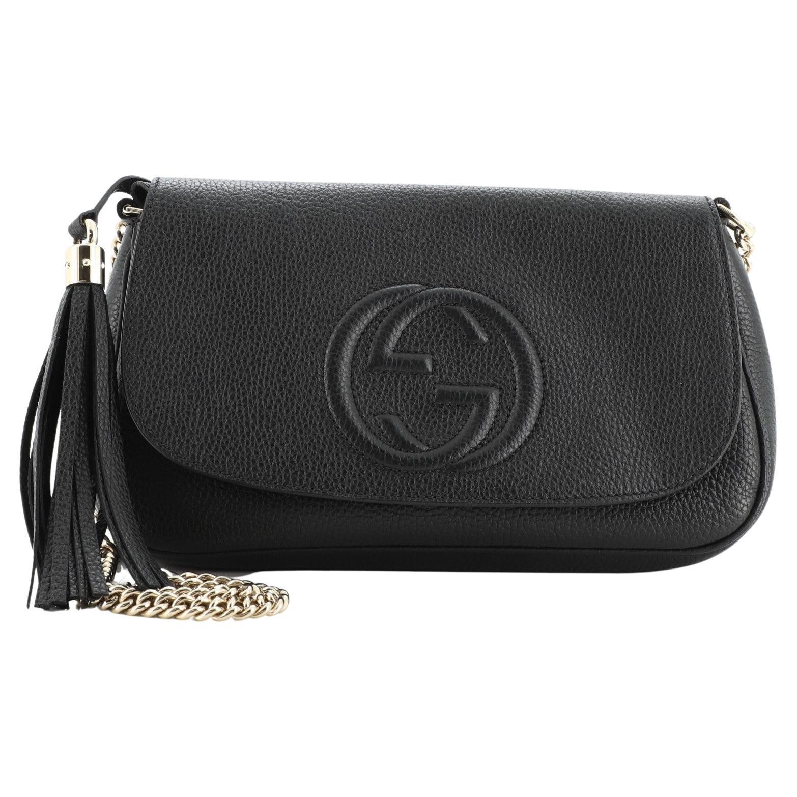 Gucci Soho Chain Crossbody Bag (Outlet) Leather Medium at 1stDibs | gucci  crossbody bag outlet, gucci bags outlet