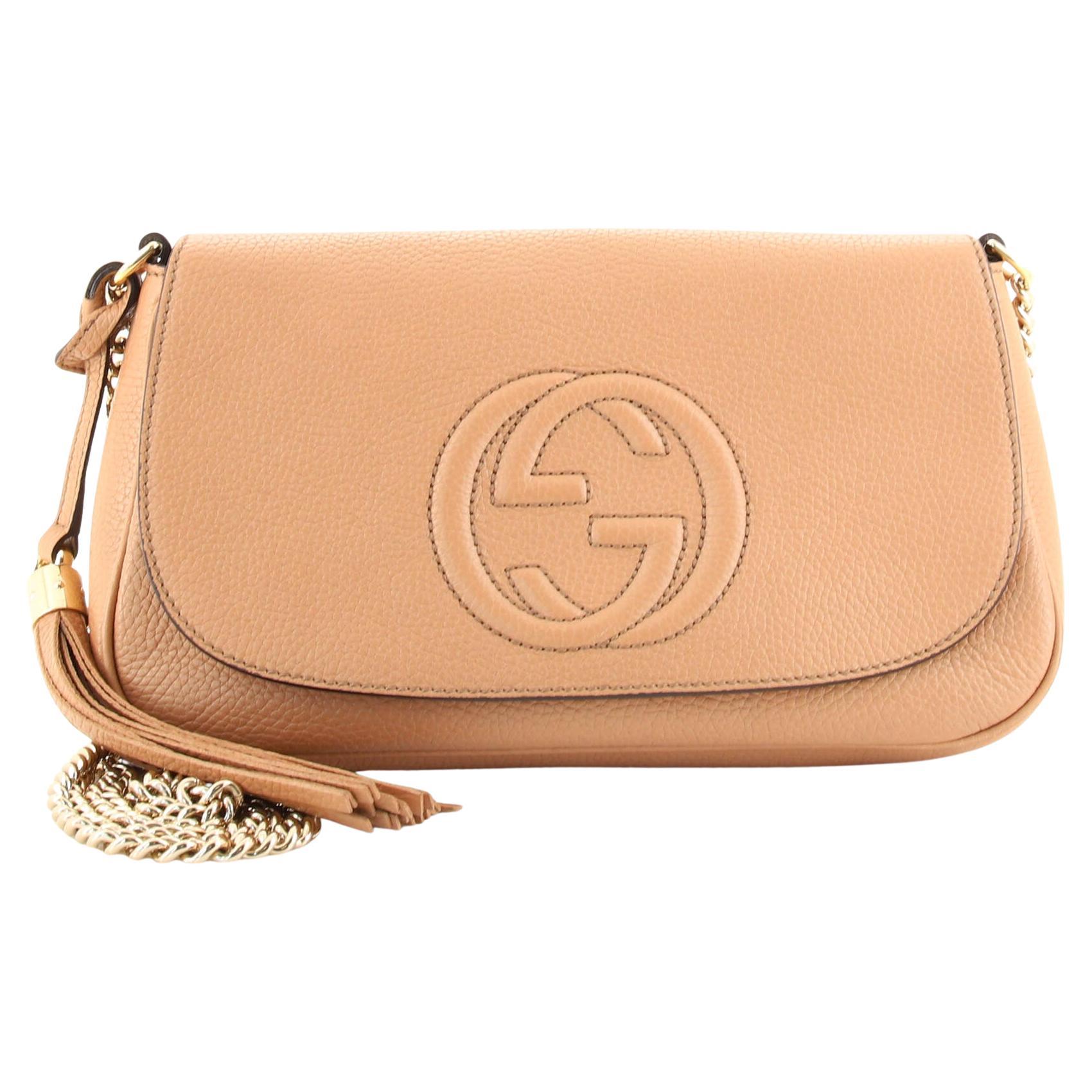 Shop GUCCI Unisex Street Style Crossbody Bag Logo Outlet by