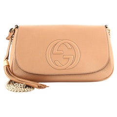 Gucci Soho Kette Umhängetasche (Outlet) aus Leder Medium