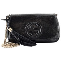 Gucci Soho Chain Crossbody Bag Patent Medium