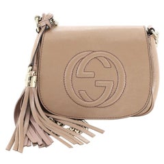 Gucci Soho Chain Crossbody Bag Patent Small