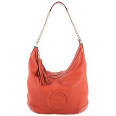 Gucci Soho Chain Hobo Leather Medium