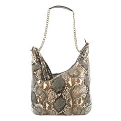 Gucci Soho Chain Hobo Python Medium