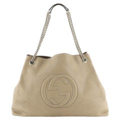 Gucci Soho Chain Strap Shoulder Bag Leather Large