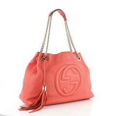 Gucci Soho Chain Strap Shoulder Bag Leather Medium