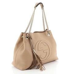 Gucci Soho Chain Strap Shoulder Bag Leather Medium