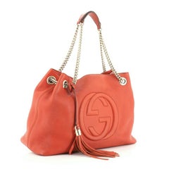 Gucci Soho Chain Strap Shoulder Bag Leather Medium