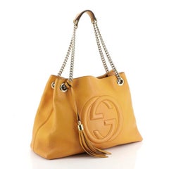 Gucci Soho Chain Strap Shoulder Bag Leather Medium
