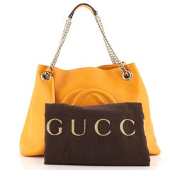 Gucci Soho Chain Strap Shoulder Bag Leather Medium