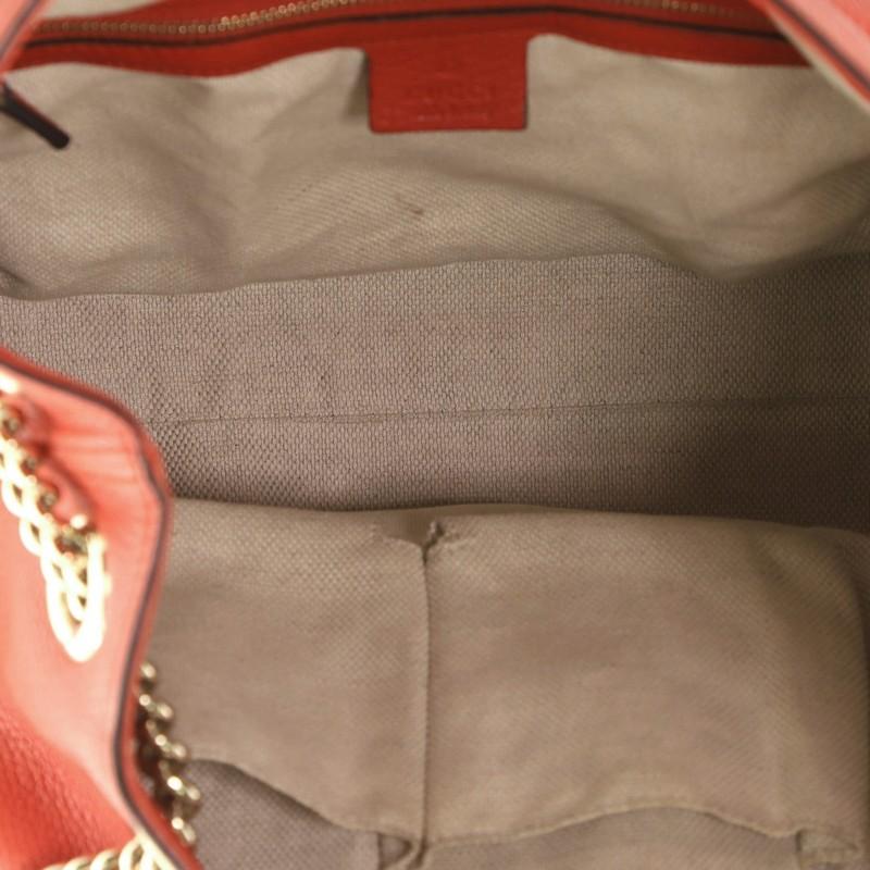 Women's or Men's Gucci Soho Chain Strap Shoulder Bag Leather Medium 