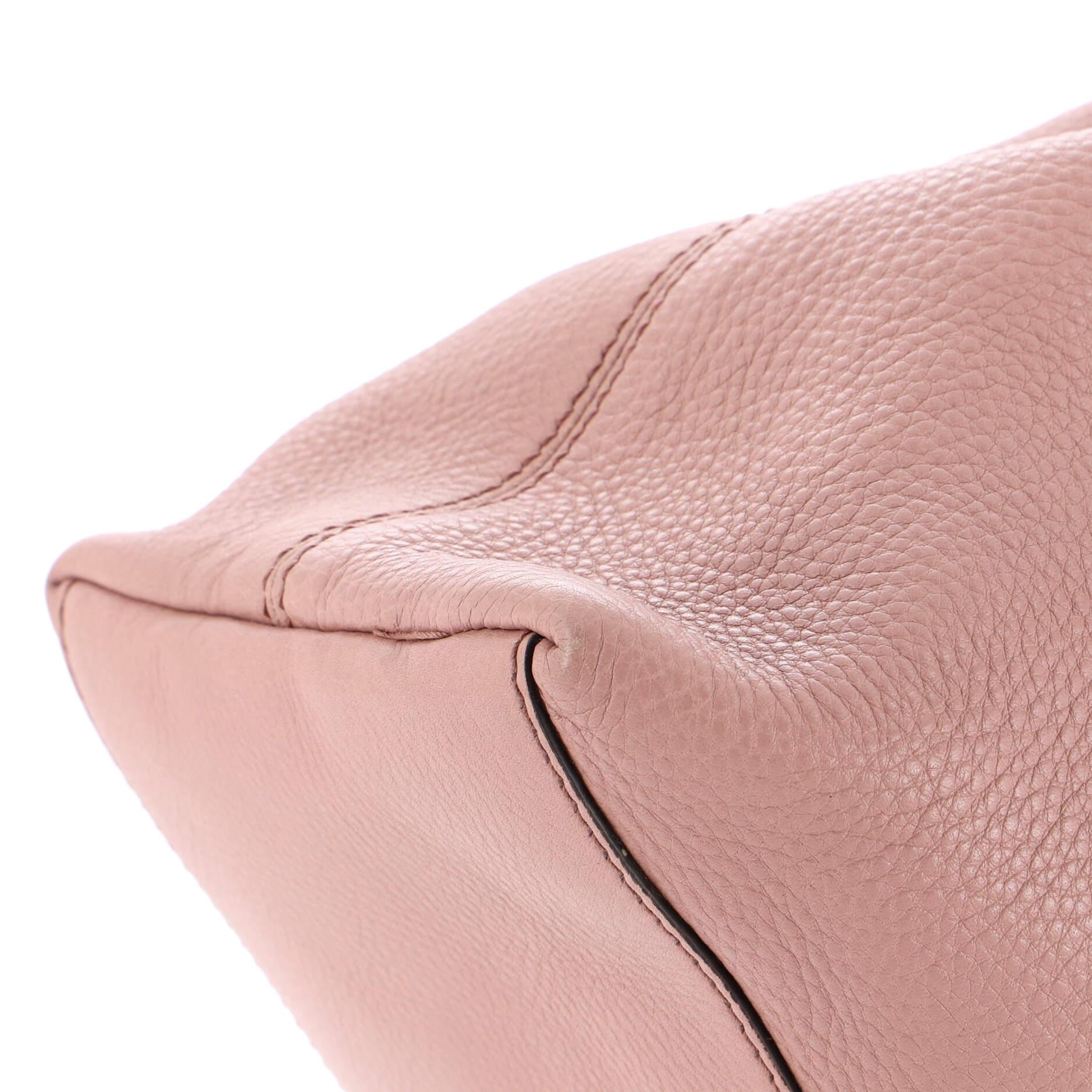 Gucci Soho Chain Strap Shoulder Bag Leather Medium For Sale 2