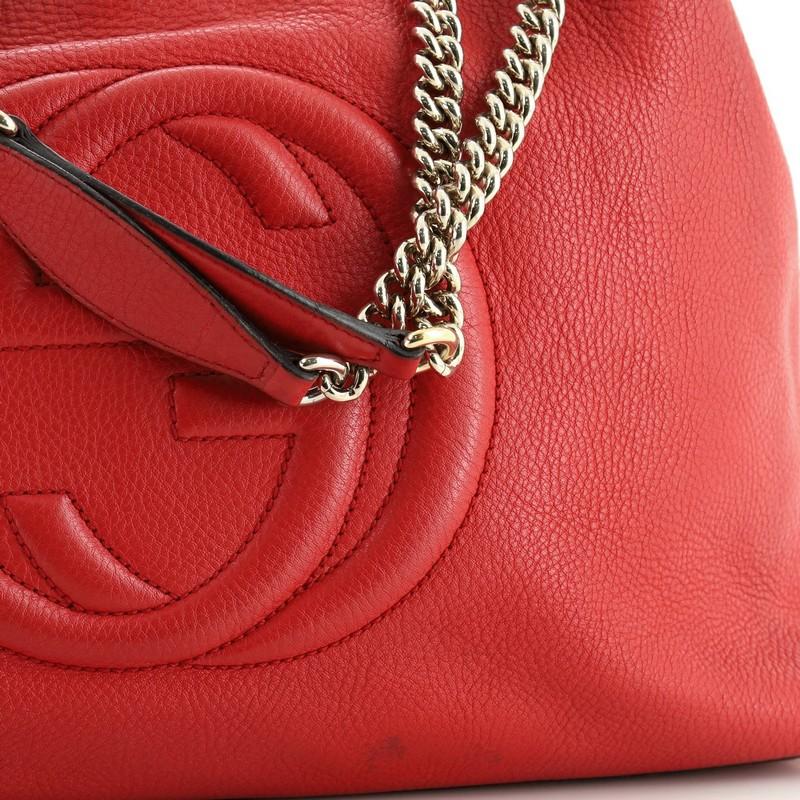 Gucci Soho Chain Strap Shoulder Bag Leather Medium 2