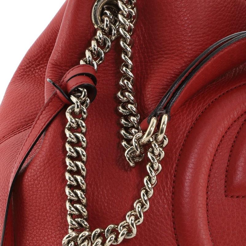 Gucci Soho Chain Strap Shoulder Bag Leather Medium 2