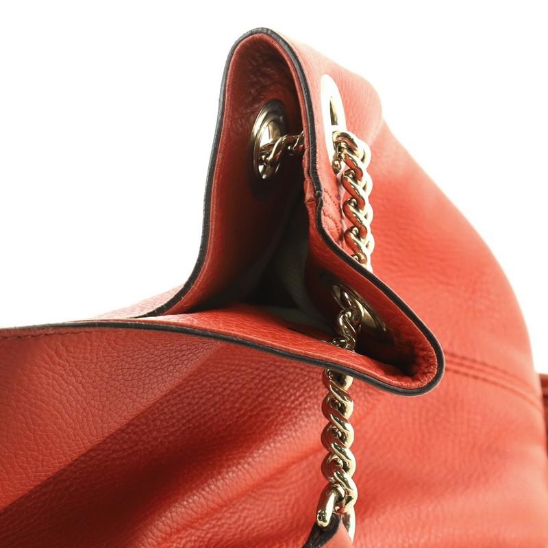 Gucci Soho Chain Strap Shoulder Bag Leather Medium  3