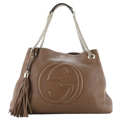 Gucci Soho Chain Strap Shoulder Bag Leather Medium