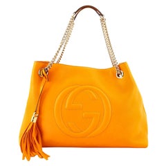 Gucci Soho Chain Strap Shoulder Bag Leather Medium