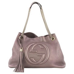 Gucci Soho Chain Strap Shoulder Bag Leather Medium