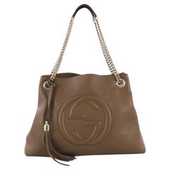 Gucci Soho Chain Strap Shoulder Bag Leather Medium