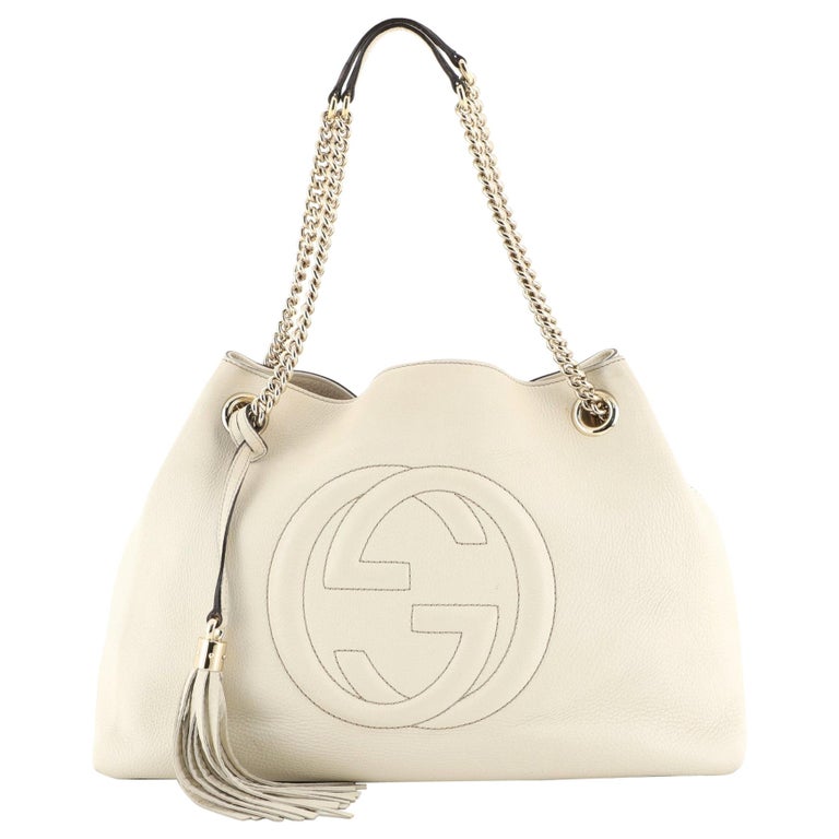Gucci Soho Chain Strap Shoulder Bag Leather Medium at 1stdibs