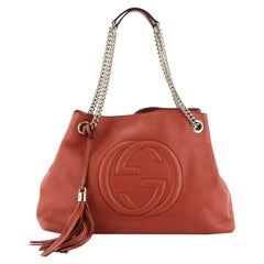 Gucci Soho Chain Strap Shoulder Bag Leather Medium