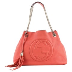 Gucci Soho Chain Strap Shoulder Bag Leather Medium