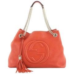 Gucci Soho Chain Strap Shoulder Bag Leather Medium